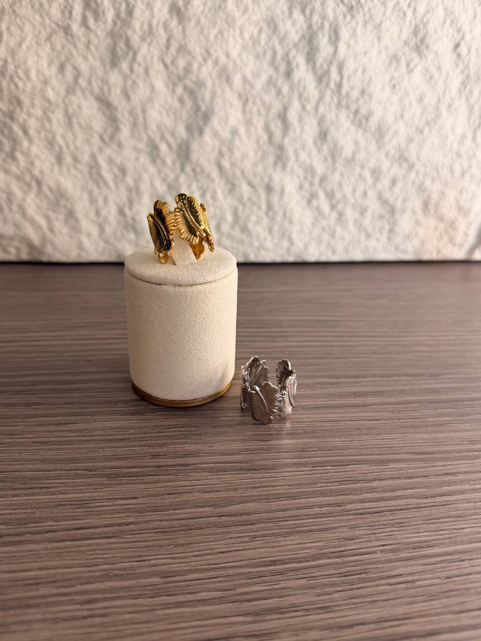Anello Fascia Foglia Botanica – Confezione da 12 Pezzi