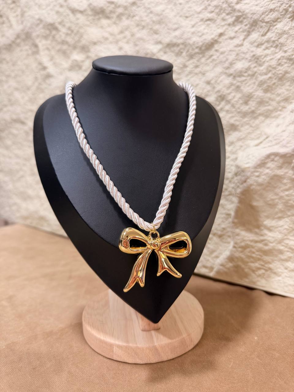 Collana Cordoncino con Fiocco – Confezione da 12 Pezzi