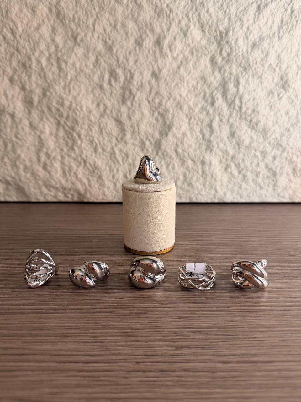 Collezione Anelli Golden Nature & Icons – Confezione da 10 Pezzi