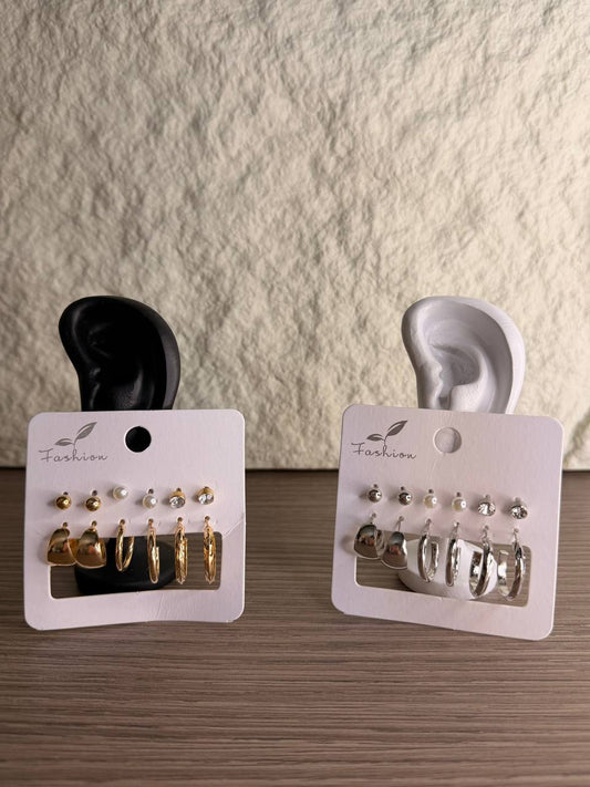 Set Orecchini Giornaliero Assortiti – Confezione da 72 Set