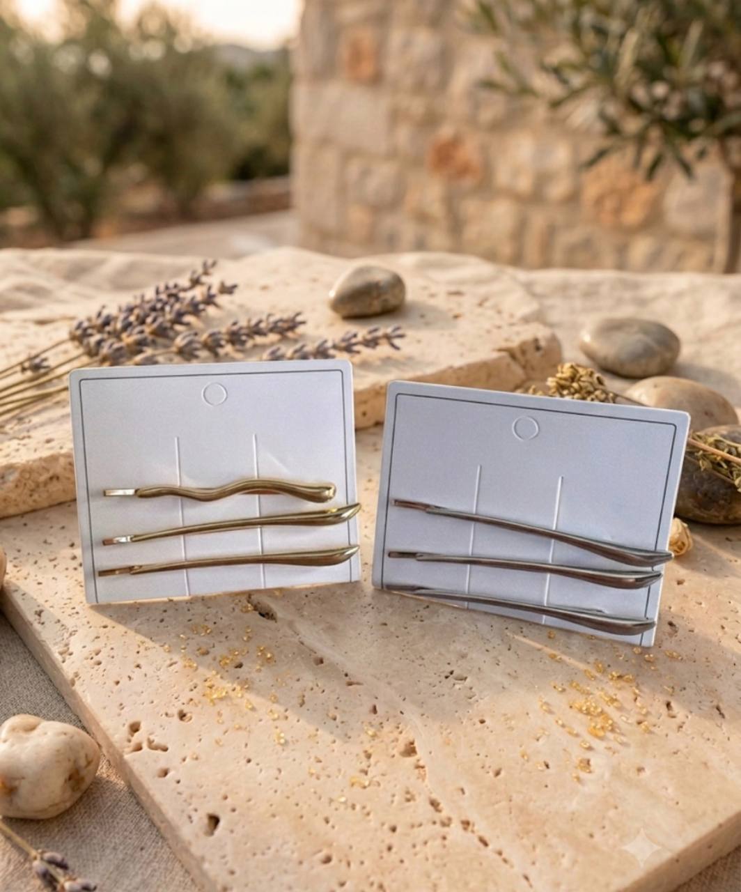 Set Accessori Capelli Linee & Onde – Confezione da 36 Pezzi